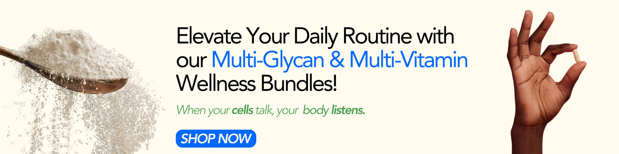 Elevate Your Daily Routine with our Multi-Glycan & Multi-Vitamin Wellness Bundles!