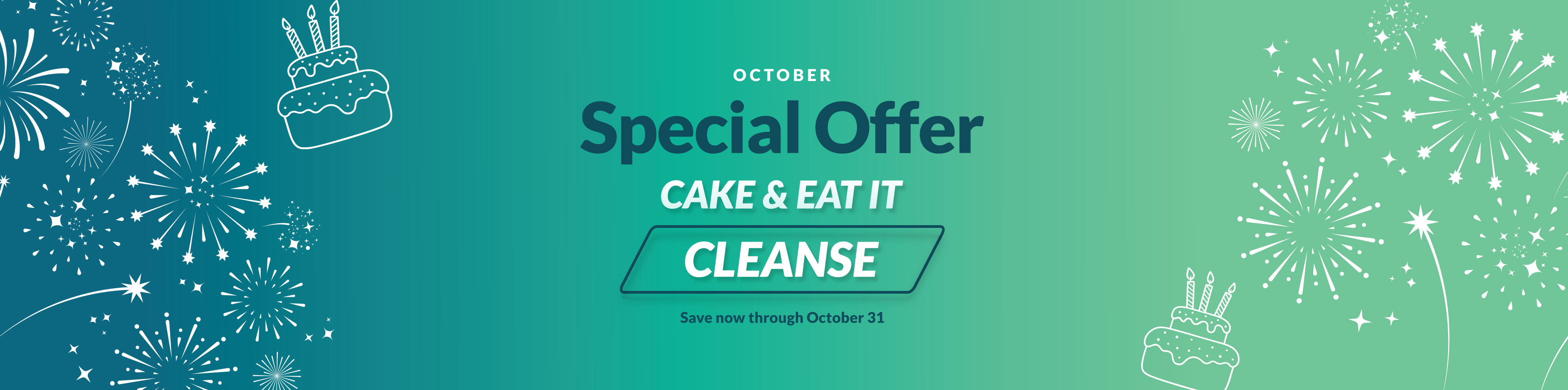 October Cake & Eat It Promotion