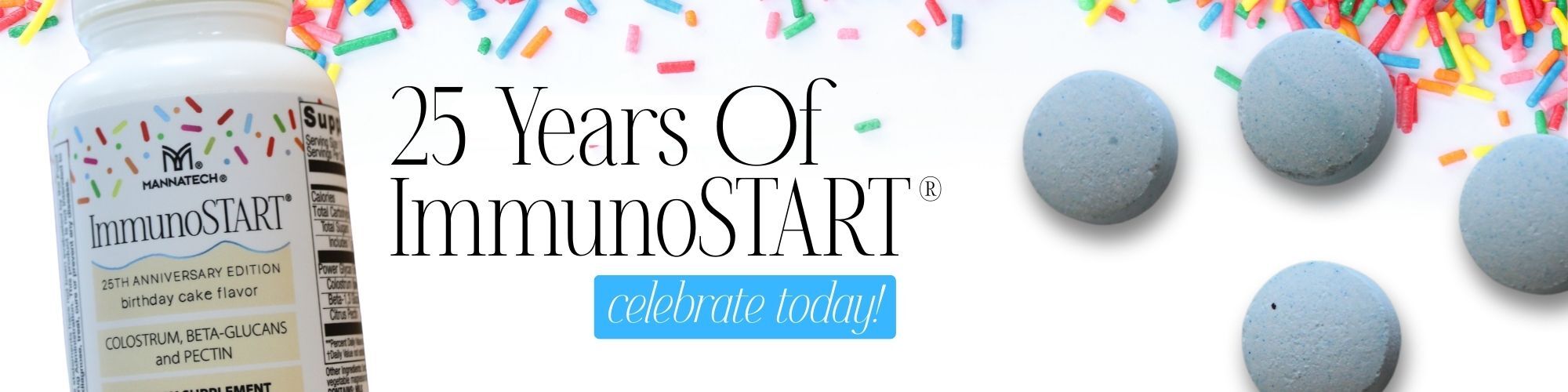 ImmunoSTART Birthday Cake Flavor - Limited Time Offer